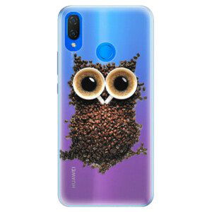 Silikónové puzdro iSaprio - Owl And Coffee - Huawei Nova 3i