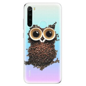 Odolné silikónové puzdro iSaprio - Owl And Coffee - Xiaomi Redmi Note 8