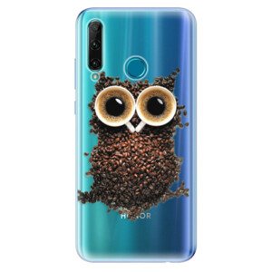 Odolné silikónové puzdro iSaprio - Owl And Coffee - Honor 20e