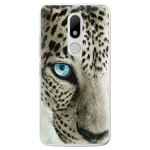 Plastové puzdro iSaprio - White Panther - Lenovo Moto M