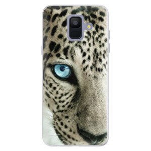 Silikónové puzdro iSaprio - White Panther - Samsung Galaxy A6