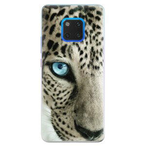 Silikónové puzdro iSaprio - White Panther - Huawei Mate 20 Pro