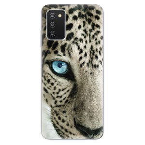 Odolné silikónové puzdro iSaprio - White Panther - Samsung Galaxy A03s