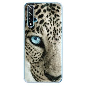 Odolné silikónové puzdro iSaprio - White Panther - Huawei Nova 5T