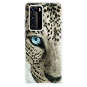 Odolné silikónové puzdro iSaprio - White Panther - Huawei P40 Pro