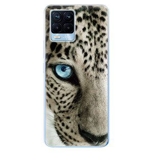 Odolné silikónové puzdro iSaprio - White Panther - Realme 8 / 8 Pro