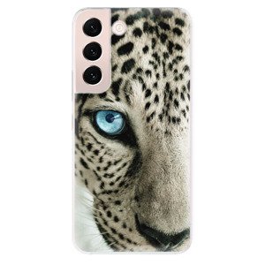 Odolné silikónové puzdro iSaprio - White Panther - Samsung Galaxy S22 5G