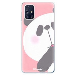 Odolné silikónové puzdro iSaprio - Panda 01 - Samsung Galaxy M31s