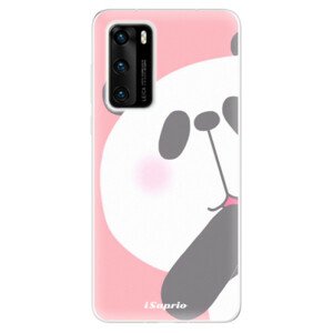 Odolné silikónové puzdro iSaprio - Panda 01 - Huawei P40