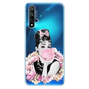 Odolné silikónové puzdro iSaprio - Pink Bubble - Huawei Nova 5T