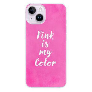 Odolné silikónové puzdro iSaprio - Pink is my color - iPhone 14
