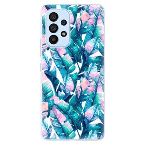 Odolné silikónové puzdro iSaprio - Palm Leaves 03 - Samsung Galaxy A73 5G