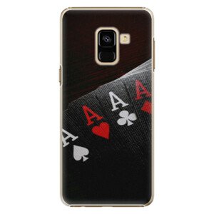 Plastové puzdro iSaprio - Poker - Samsung Galaxy A8 2018