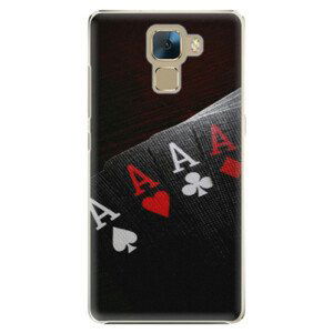 Plastové puzdro iSaprio - Poker - Huawei Honor 7