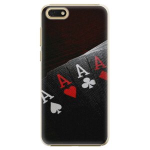 Plastové puzdro iSaprio - Poker - Huawei Honor 7S