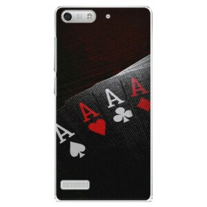 Plastové puzdro iSaprio - Poker - Huawei Ascend G6