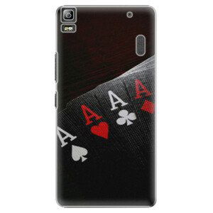 Plastové puzdro iSaprio - Poker - Lenovo A7000