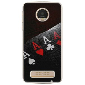 Plastové puzdro iSaprio - Poker - Lenovo Moto Z Play