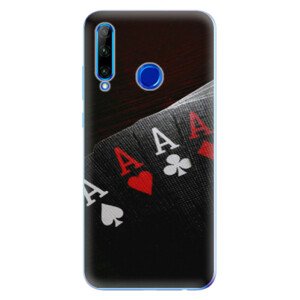 Odolné silikónové puzdro iSaprio - Poker - Huawei Honor 20 Lite