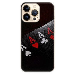 Odolné silikónové puzdro iSaprio - Poker - iPhone 13 Pro Max