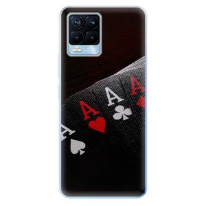 Odolné silikónové puzdro iSaprio - Poker - Realme 8 / 8 Pro