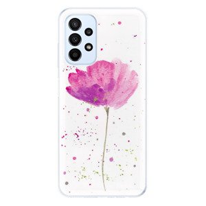 Odolné silikónové puzdro iSaprio - Poppies - Samsung Galaxy A23 / A23 5G