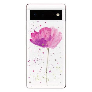 Odolné silikónové puzdro iSaprio - Poppies - Google Pixel 6 5G