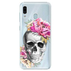 Plastové puzdro iSaprio - Pretty Skull - Samsung Galaxy A20