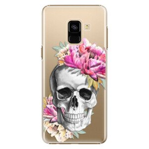 Plastové puzdro iSaprio - Pretty Skull - Samsung Galaxy A8 2018