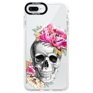 Silikónové púzdro Bumper iSaprio - Pretty Skull - iPhone 8 Plus