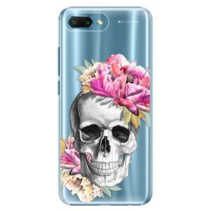 Plastové puzdro iSaprio - Pretty Skull - Huawei Honor 10