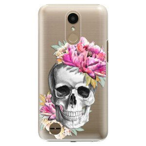 Plastové puzdro iSaprio - Pretty Skull - LG K10 2017