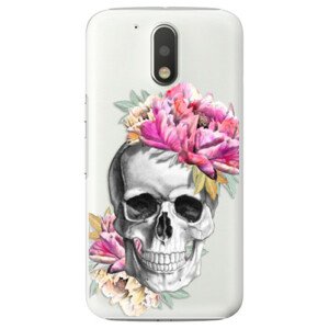 Plastové puzdro iSaprio - Pretty Skull - Lenovo Moto G4 / G4 Plus