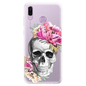 Silikónové puzdro iSaprio - Pretty Skull - Huawei Honor Play