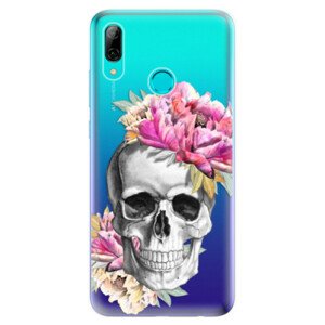 Odolné silikonové pouzdro iSaprio - Pretty Skull - Huawei P Smart 2019