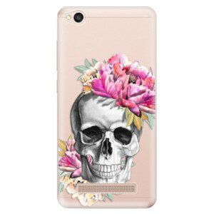 Odolné silikónové puzdro iSaprio - Pretty Skull - Xiaomi Redmi 4A