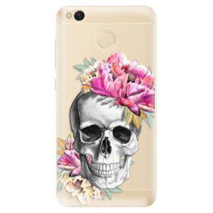 Odolné silikónové puzdro iSaprio - Pretty Skull - Xiaomi Redmi 4X