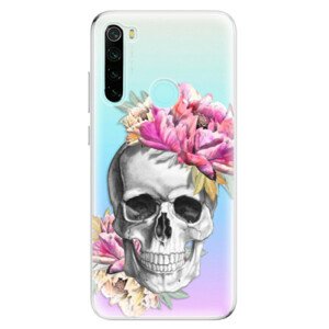 Odolné silikónové puzdro iSaprio - Pretty Skull - Xiaomi Redmi Note 8