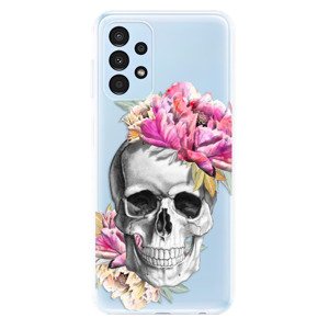 Odolné silikónové puzdro iSaprio - Pretty Skull - Samsung Galaxy A13