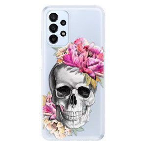 Odolné silikónové puzdro iSaprio - Pretty Skull - Samsung Galaxy A23 / A23 5G