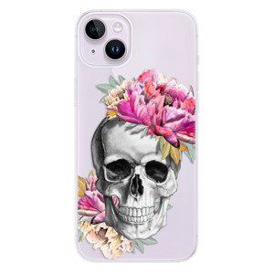 Odolné silikónové puzdro iSaprio - Pretty Skull - iPhone 14 Plus