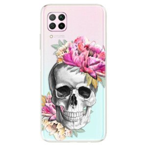 Odolné silikónové puzdro iSaprio - Pretty Skull - Huawei P40 Lite