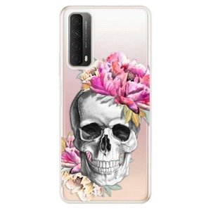 Odolné silikónové puzdro iSaprio - Pretty Skull - Huawei P Smart 2021