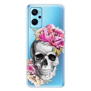 Odolné silikónové puzdro iSaprio - Pretty Skull - Realme 9i