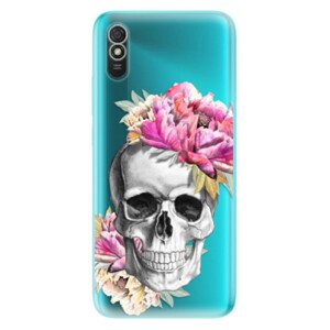 Odolné silikónové puzdro iSaprio - Pretty Skull - Xiaomi Redmi 9A