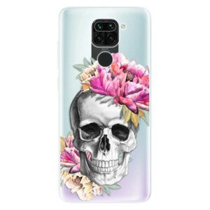 Odolné silikónové puzdro iSaprio - Pretty Skull - Xiaomi Redmi Note 9