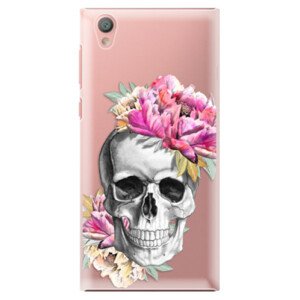 Plastové puzdro iSaprio - Pretty Skull - Sony Xperia L1