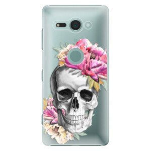 Plastové puzdro iSaprio - Pretty Skull - Sony Xperia XZ2 Compact