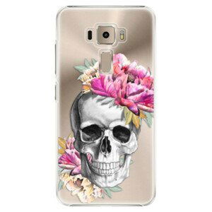 Plastové puzdro iSaprio - Pretty Skull - Asus ZenFone 3 ZE520KL