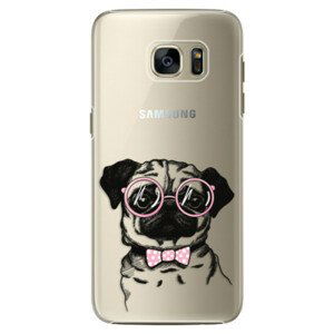 Plastové puzdro iSaprio - The Pug - Samsung Galaxy S7 Edge